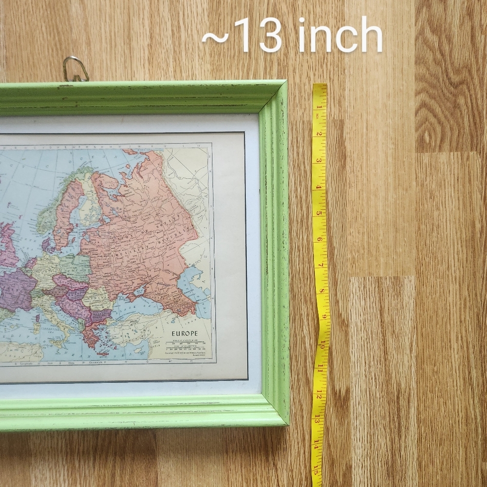 Europe Framed Map - Picture 3 of 6